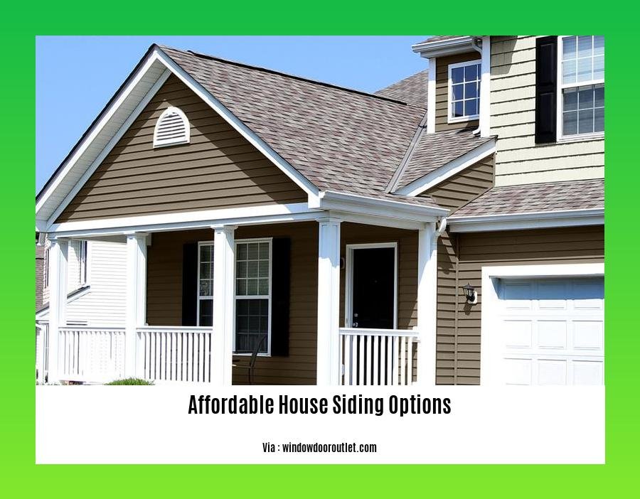 Siding options house vinyl most budget economical end high friendly versatile cost materials