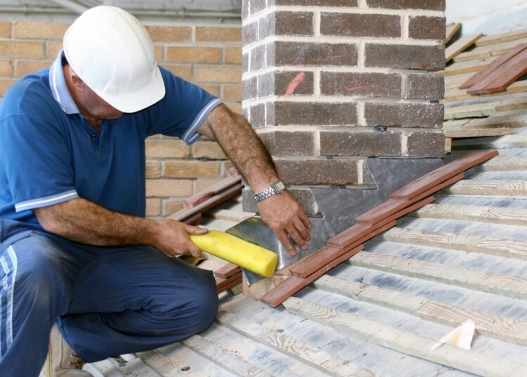 Flashing roof repair caulk chimney importance diy around services base